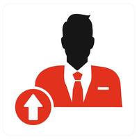 Upload Profile and user icon concept vector