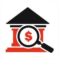 Online Banking and bank icon concept vector