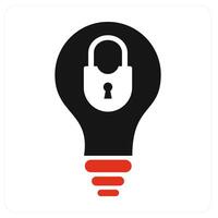 Idea Location and pin icon concept vector