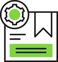 Product Customization Icon Design vector