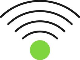 Wifi Signal Icon Design vector