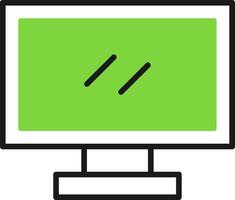 LCD Icon Design vector