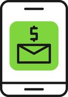 Budgeting app Icon Design Symbol vector