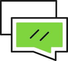 Conversation Icon Design vector