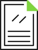 Document Icon Design vector