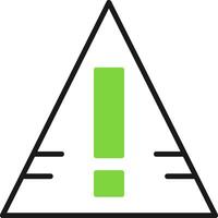 Exclamation mark Icon Design vector