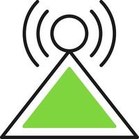 Brodcast Icon Design vector