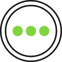 More Icon Design vector