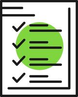 List Icon Design vector