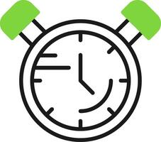 Alarm clock Icon Design vector