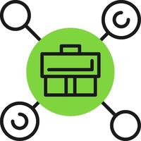 Networking Icon Design vector