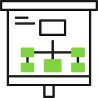 Flowchart Icon Design Symbol vector