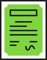 Certificate Icon Design vector