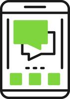 Chat Icon Design Symbol vector