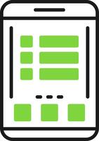 Menu Icon Design Symbol vector
