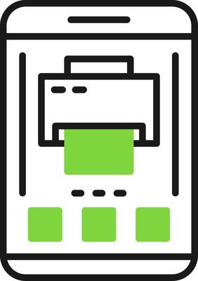 Printer Icon Design Symbol