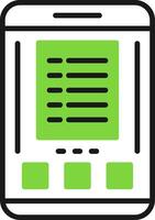 List Icon Design Symbol vector
