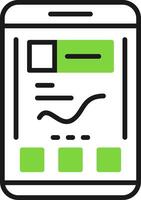 Analytics Icon Design Symbol vector