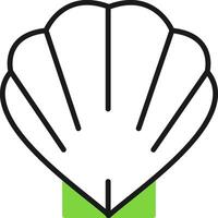 Seashell Icon Design Symbol vector