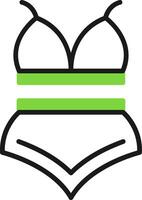 Bikini Icon Design Symbol vector