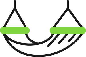 Hammock Icon Design Symbol vector