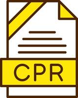 CPR Icon Design vector