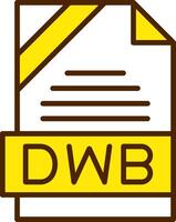 DWB Icon Design vector