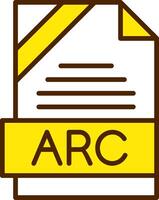 ARC Icon Design vector