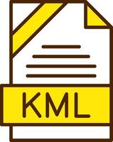 KML Icon Design vector
