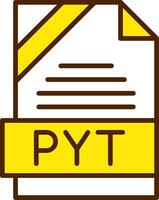 PYT Icon Design vector