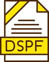 DSPF Icon Design vector