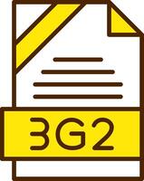 3G2 Icon Design vector
