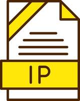 IP Icon Design vector