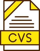 CVS Icon Design vector