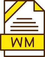 WM Icon Design vector