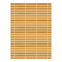 Bamboo mat woven with parallel lines creating repeating pattern vector