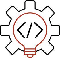 Development icon. Web Development Concept, Website Coding vector