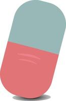 Manual Eraser. Illustration of Rubber Eraser for Drawing with Shadow vector