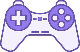 Colored Computer Joystick Icon. Joystick Icon for Games. Game Console Symbol vector