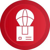 Dropshipper Glyph Gradient Button Icon vector