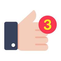 Feedback icon, editable vectors