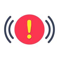 An icon design of error isolated on white background vector