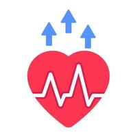 Perfect design icon of heart vector