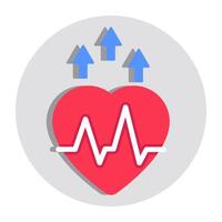 Perfect design icon of heart vector