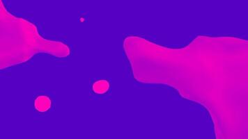 liquid abstract background animation, red on blue video