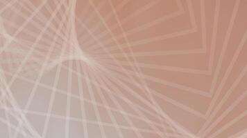 Abstract white lines with a brown gradient create a modern background suitable for presentations, websites, and graphic design projects. video