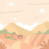 Autumn background template design vector
