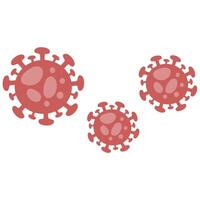 Covid 19 Simple Clean Virus vector