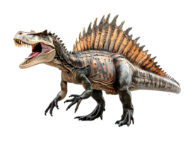 Detailed Spinosaurus Dinosaur Isolated on Transparent Background for Creative Projects png