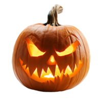 Halloween Pumpkin Isolated on Transparent Background for Creative Projects png